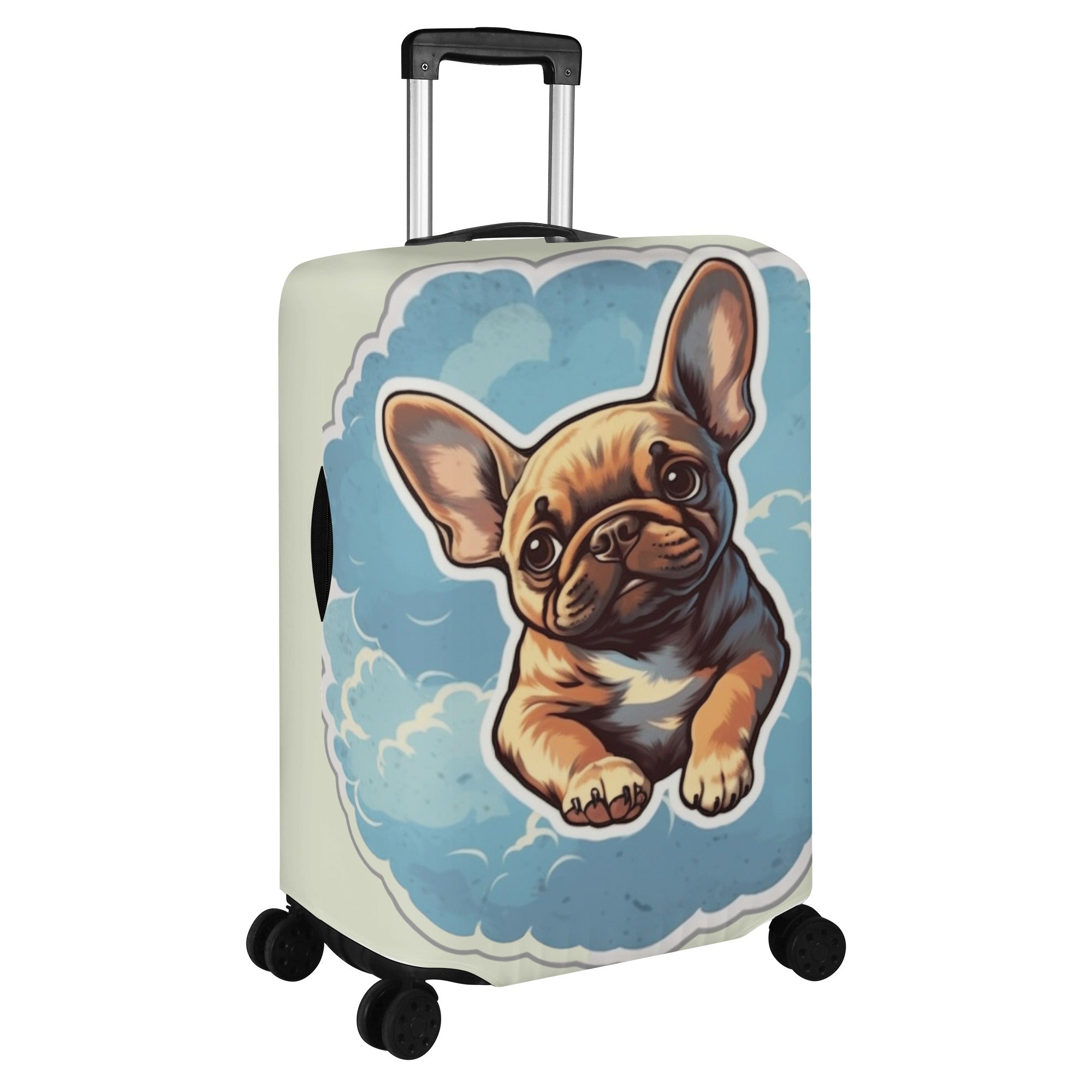 French Bulldog Buddy Luggage Cover Useful Frenchie Gear