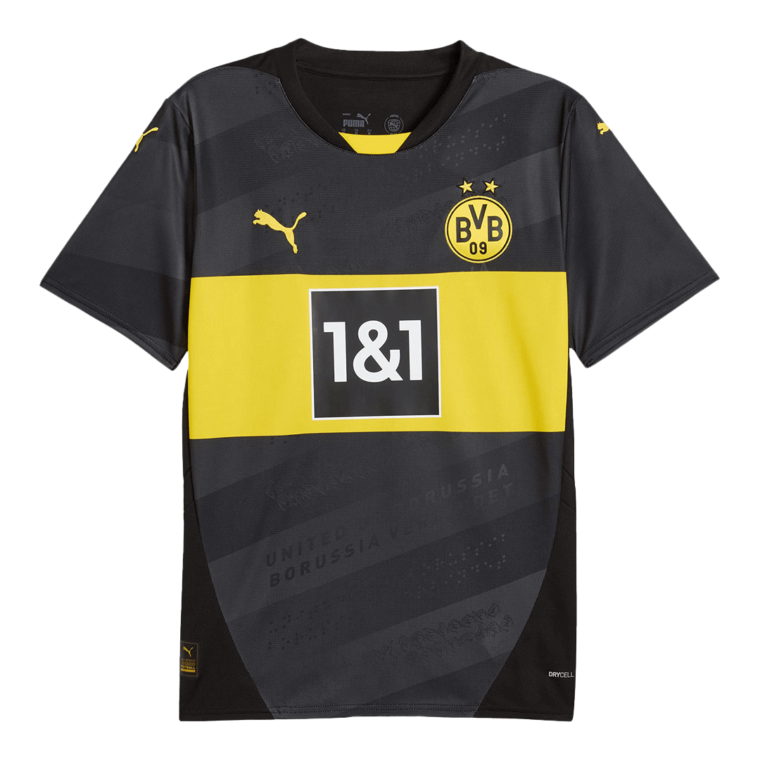 Borussia Dortmund Away  Soccer Jersey 2024/25 Authentic Kit