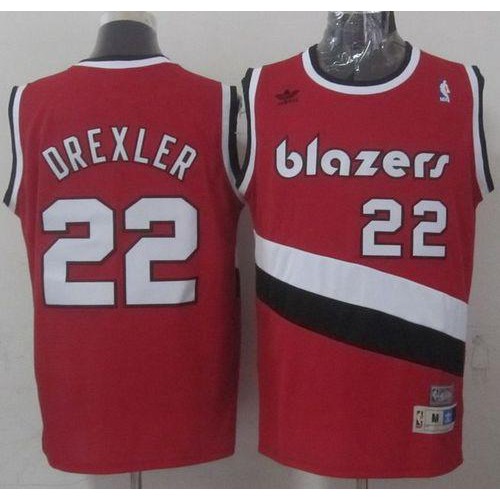 Red Trail Blazers #22 Trail Blazers Jersey - Breathable Material