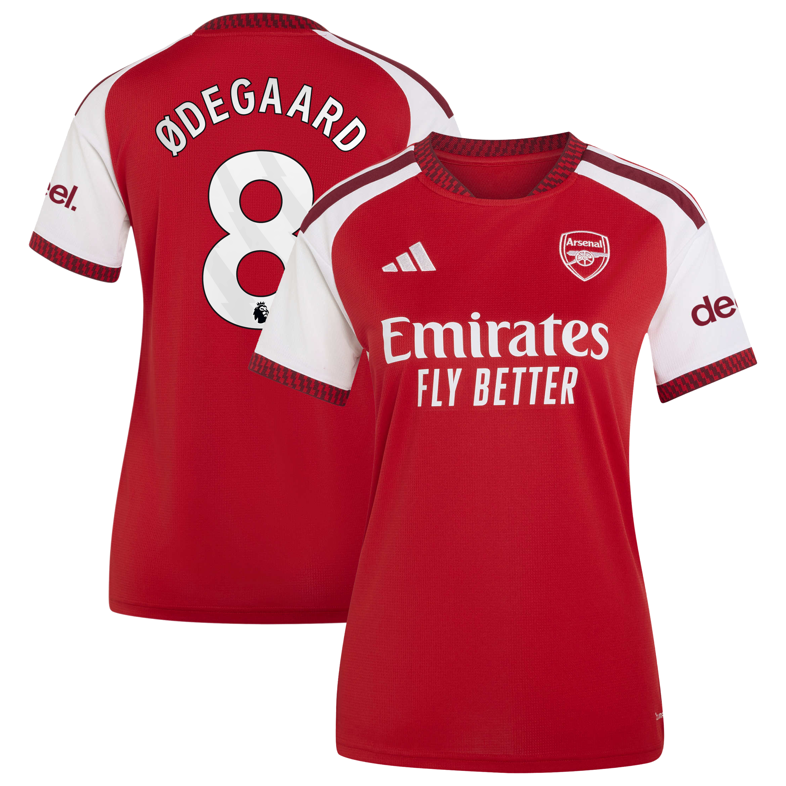 [JED] Martin?degaard Arsenal Women's 2026/27 Home Home Replica Jersey - Red