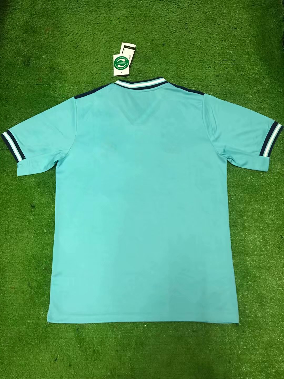 Comfort Fit Real Madrid Home 2019-20 Green Soccer Jersey Shirt
