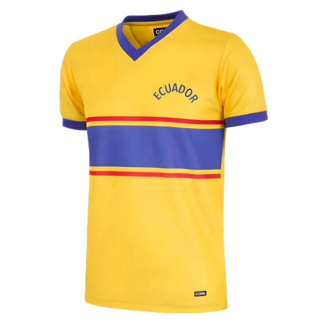 National Ecuador 1983 Retro Football Shirt Football Official