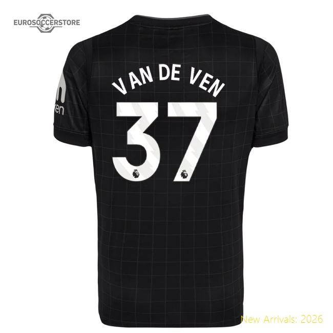Official 2025-2026 Tottenham Away Mini Kit (van De Ven 37) - Premium