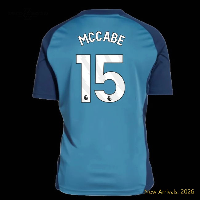 Comfortable Arsenal Kids Jersey Mccabe 2025-2026 Drycell