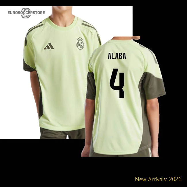 Gentle Football Team Kids Jersey Alaba 2025-2026 Climacool