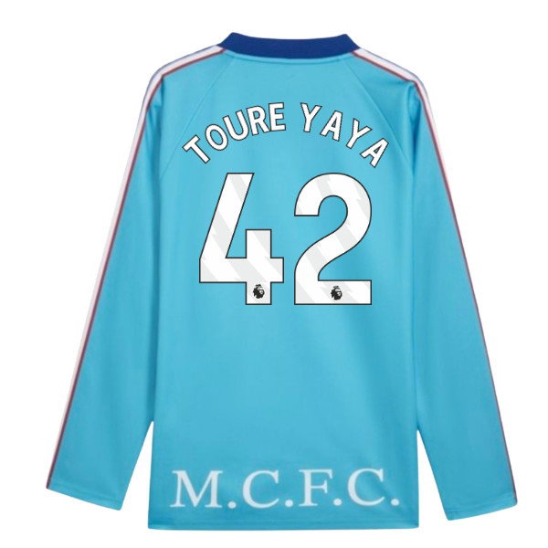 [DDJ] 2026-2027 Man City KING Jersey LS (Blue) (Toure Yaya 42)