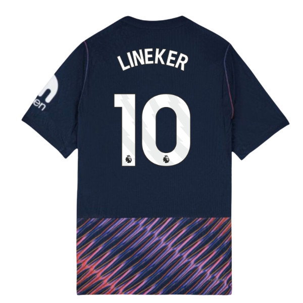 [DDJ] 2026-2027 Tottenham Authentic Aero-Fit Match Away Shirt (Lineker 10)
