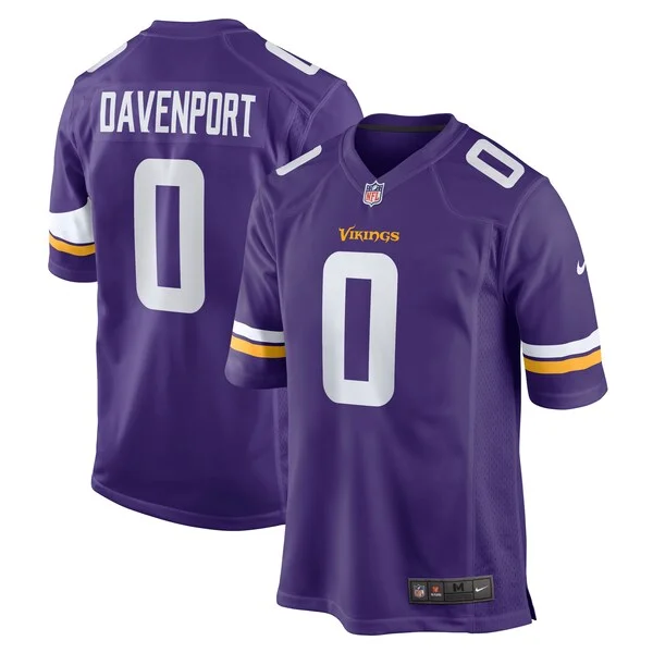 None Marcus Davenport Game Jersey - Purple | NFL Player Jersey