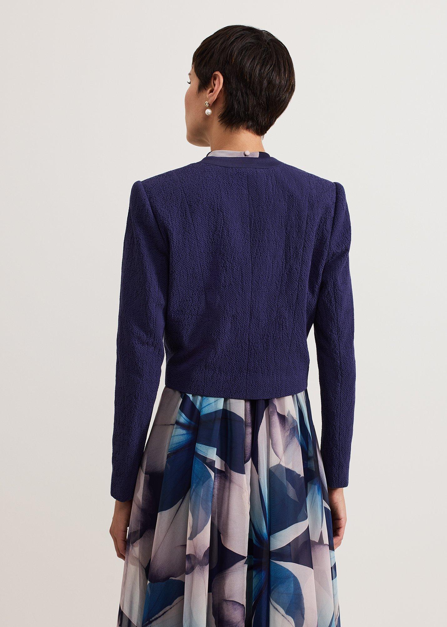 Olivia Textured Short Jacket