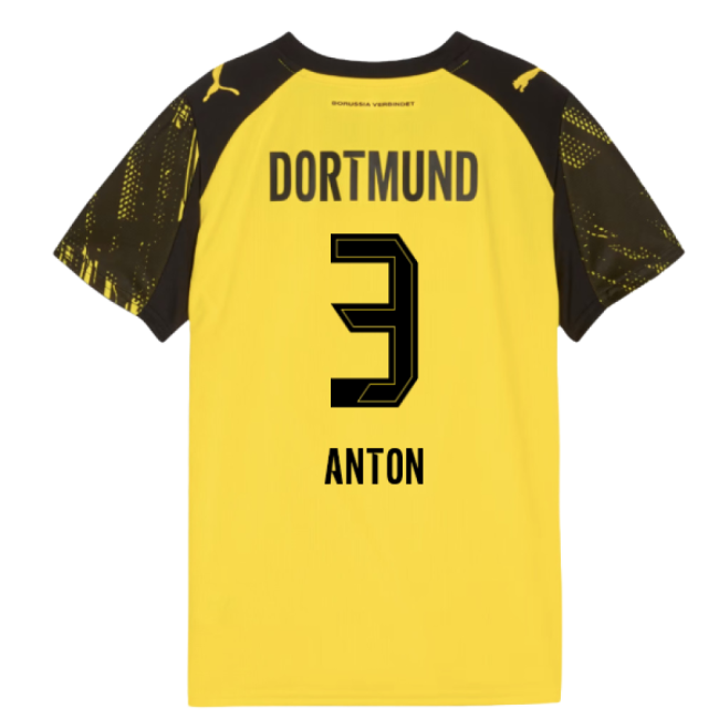 Performance 2025-2026 Borussia Dortmund Home Shirt (Kids) (Anton 3)