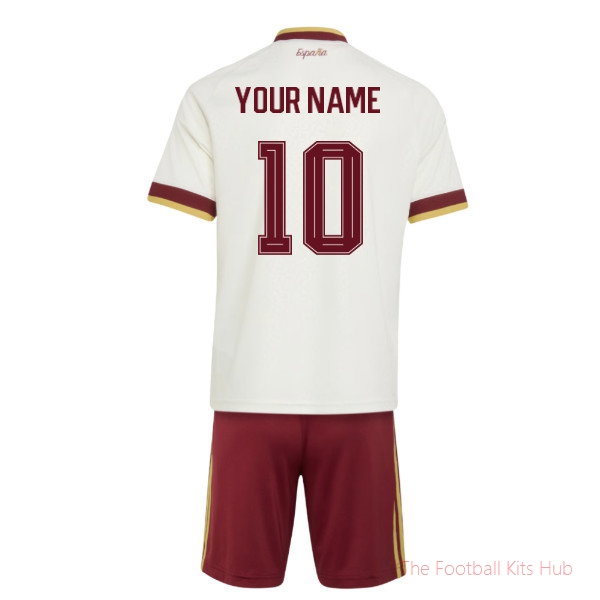Performance Spain Away Youth 2026-2027 Kit (Kids) (Your Name)