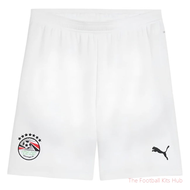 2024-2025 Egypt Away Shorts (White)