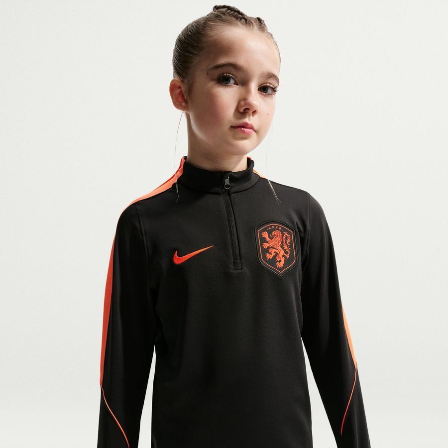 [EFKS] 2026 Holland Dri FIT Strike Drill World Cup Black/Hyper Crimson Training Kids
