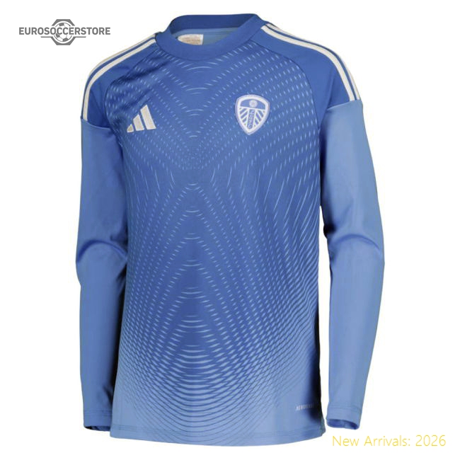 Authentic 2025-2026 Leeds Home Long Sleeve Goalkeeper Shirt (blue)