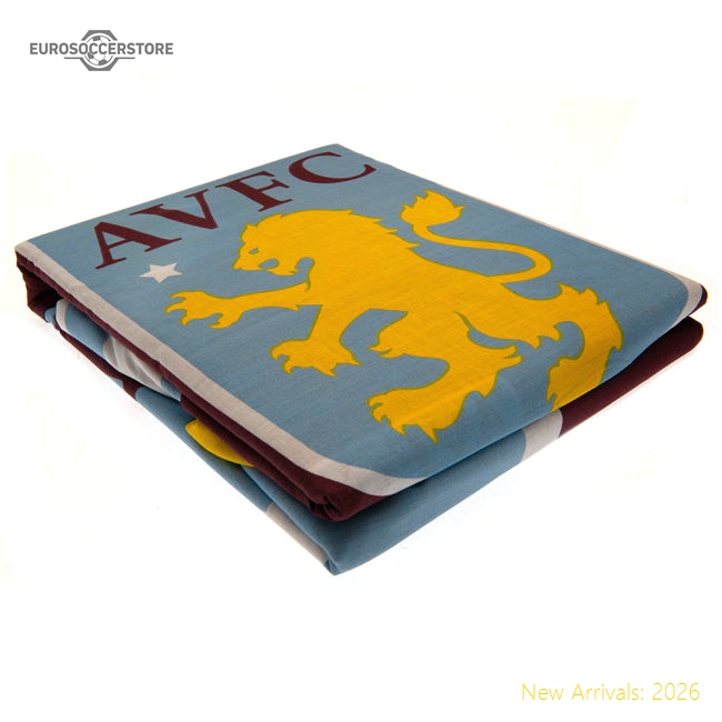 Authentic Aston Villa Fc Pulse Single Duvet Set - Premium Quality