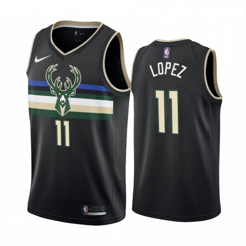 Bucks Black Milwaukee Bucks #11 Nike Jersey - Great Value Game Day Wear
