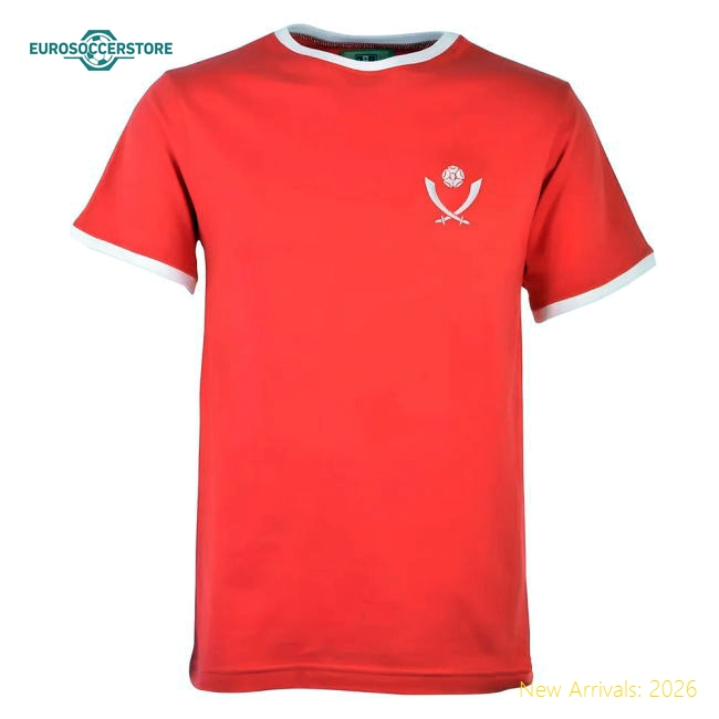 Kids Sheffield United FC T-Shirt Red/White