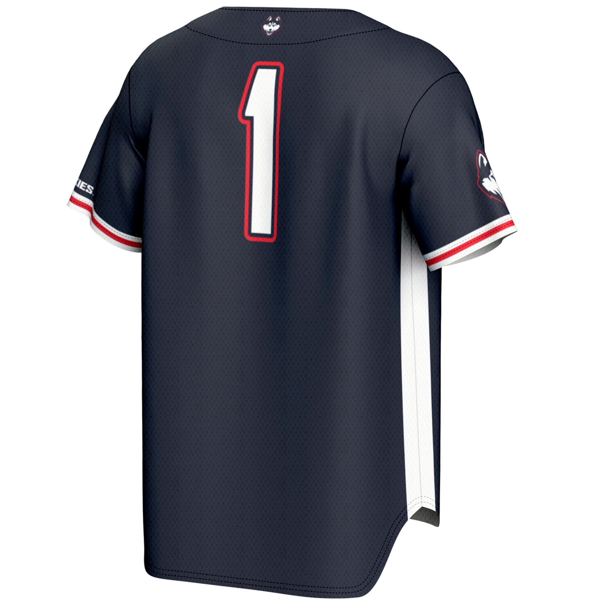 #1 UConn Huskies GameDay Greats Youth Lightweight Baseball Jersey - Navy