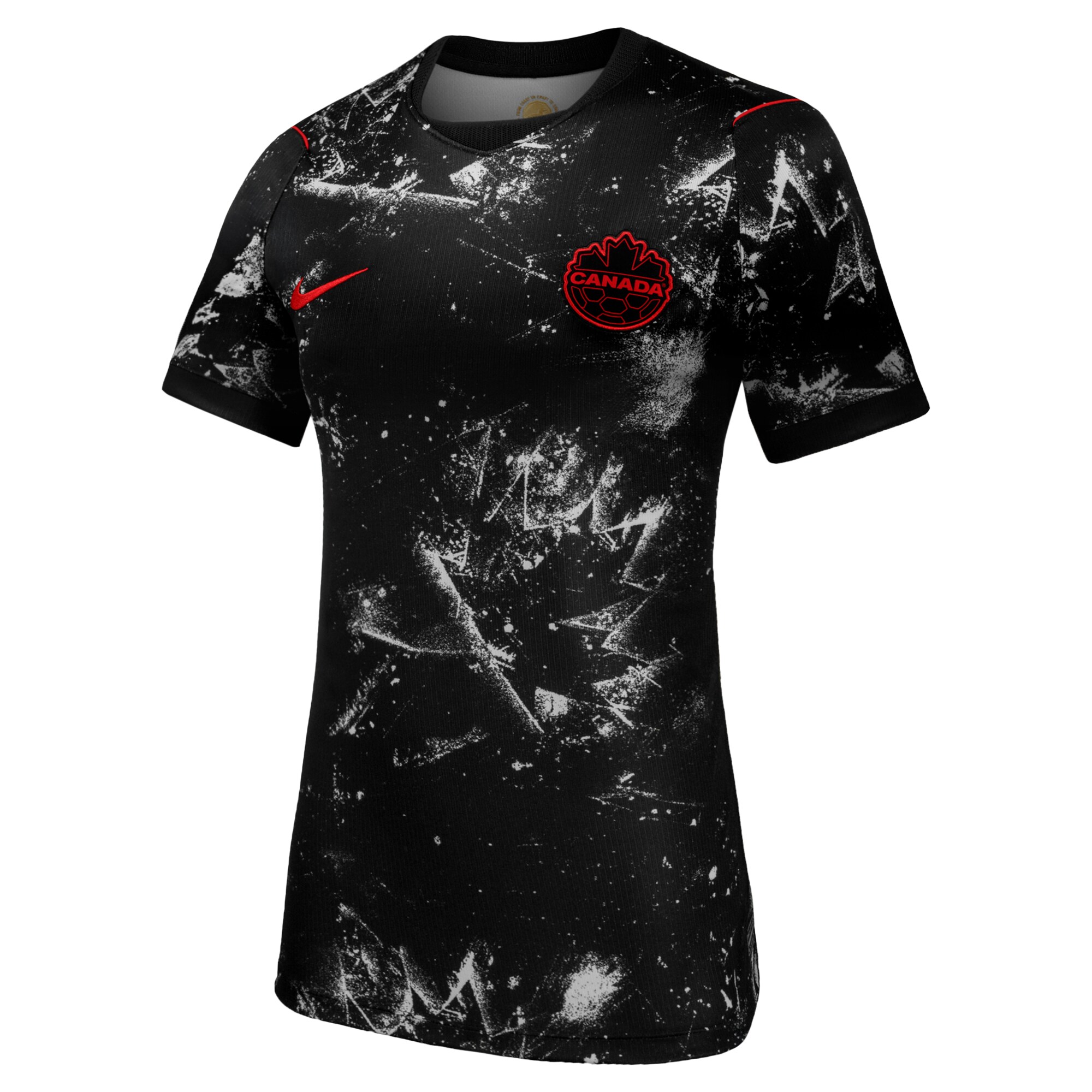 [SJH] Canada Soccer Women's 2026 Away Stadium Replica Jersey - Black