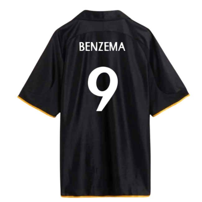 Match-Day 1998-2000 Real Madrid Reissue Away Shirt (Benzema 9)
