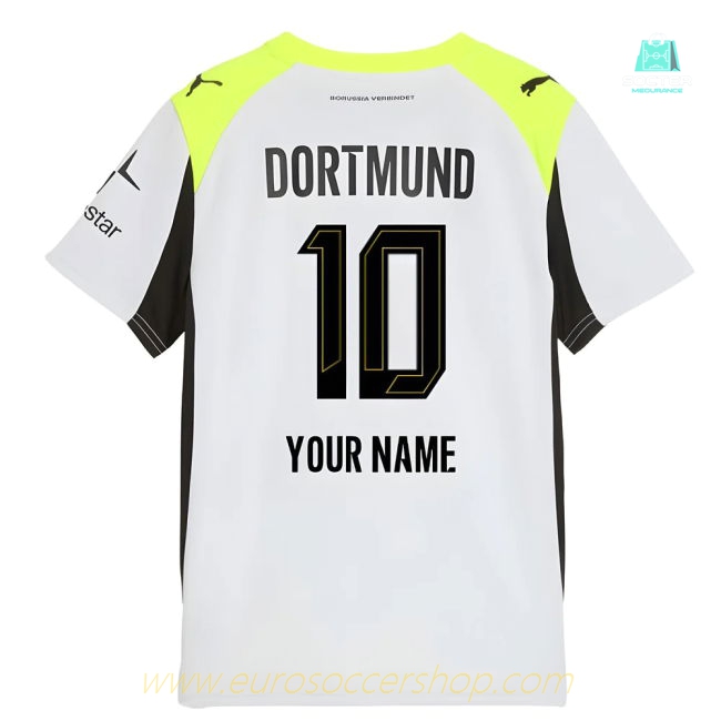 2025-2026 Borussia Dortmund Away Shirt (Kids) (Your Name)