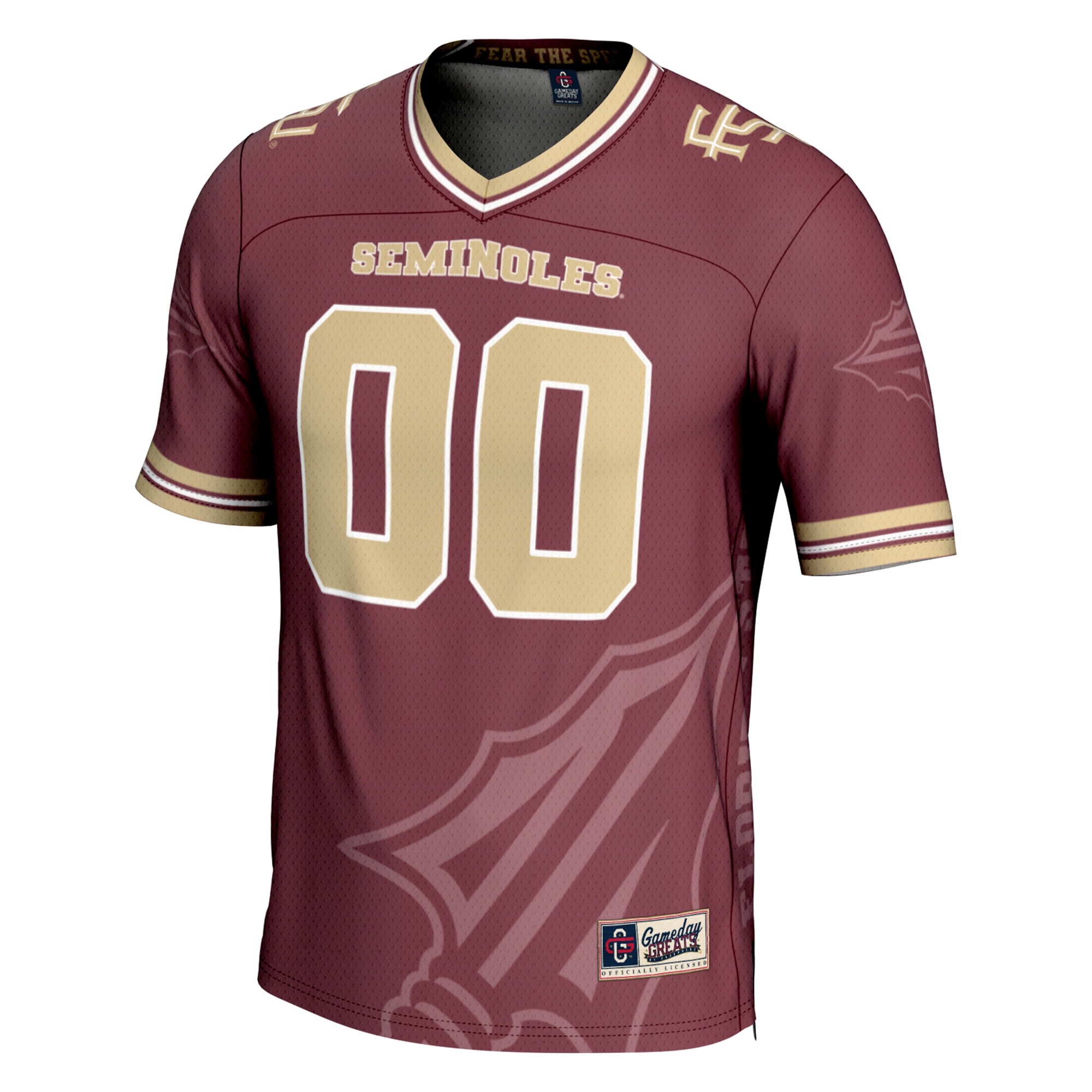 [DDG] Florida State Seminoles GameDay Greats Icon Print NIL Pick-A-Player Football Jersey - Garnet