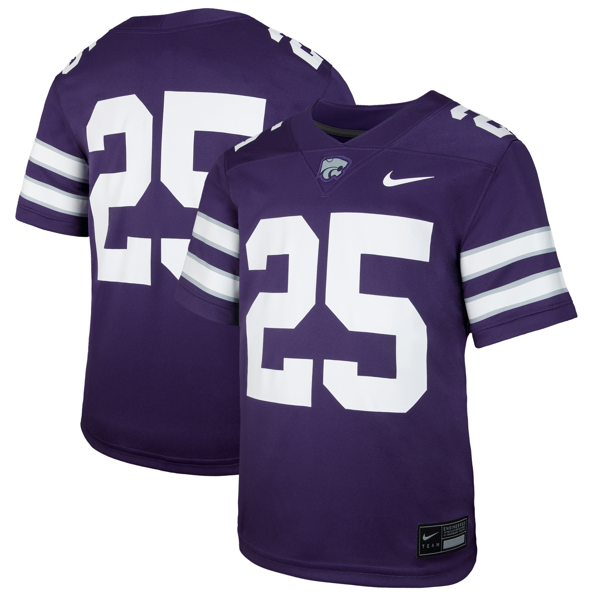[NJP] Women's Kansas State Wildcats Untouchable Replica Game Jersey - Purple