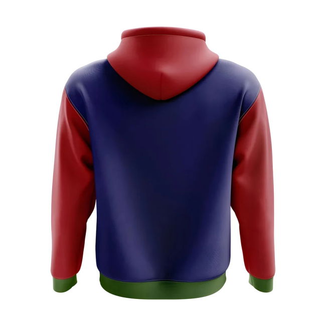 Top-Tier Elite Gambia Concept Country Football Hoody (Navy)