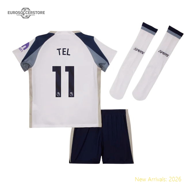First-class 2025-2026 Thfc Home Little Kids Mini Kit (tel 11)