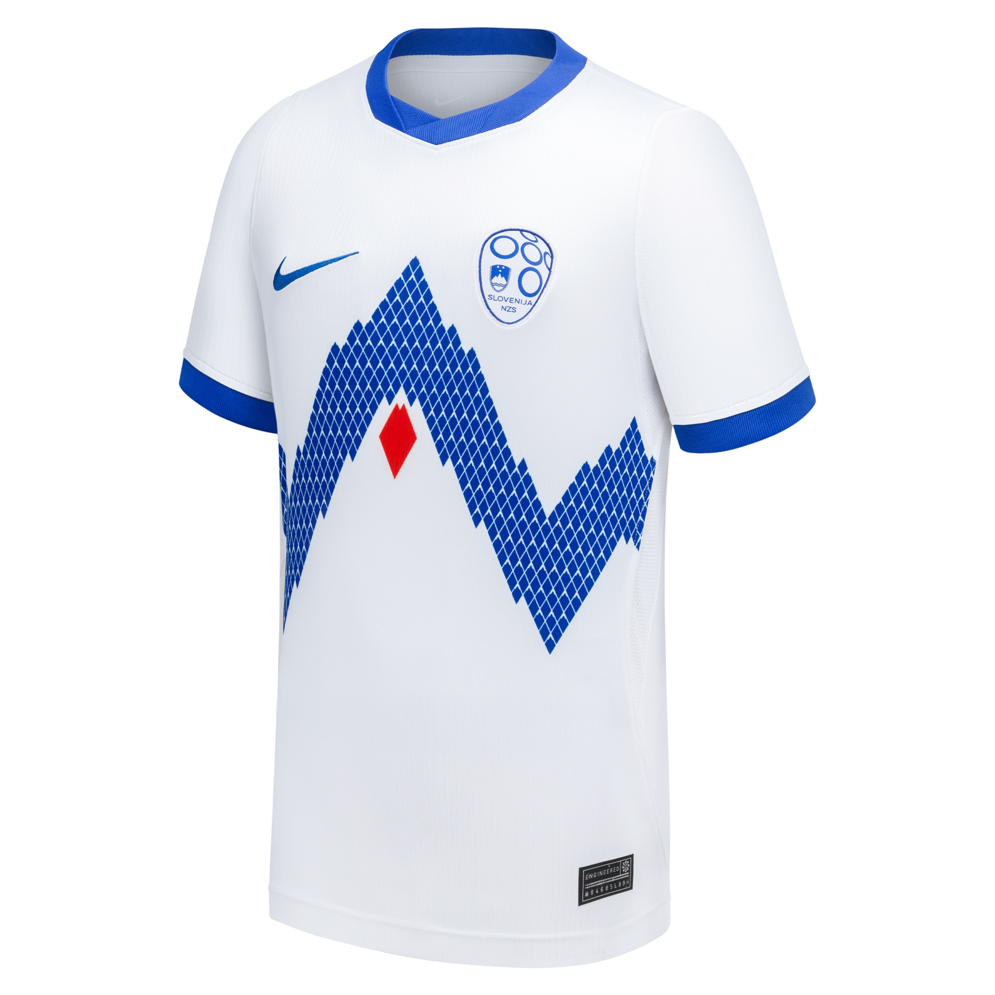 [SJH] Slovenia National Team Youth 2026 Home Stadium Replica Jersey - White
