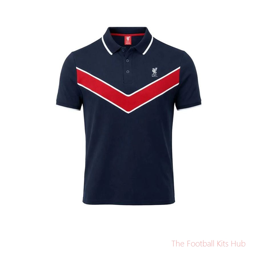 Liverpool Polo Chevron - Navy/Red/White