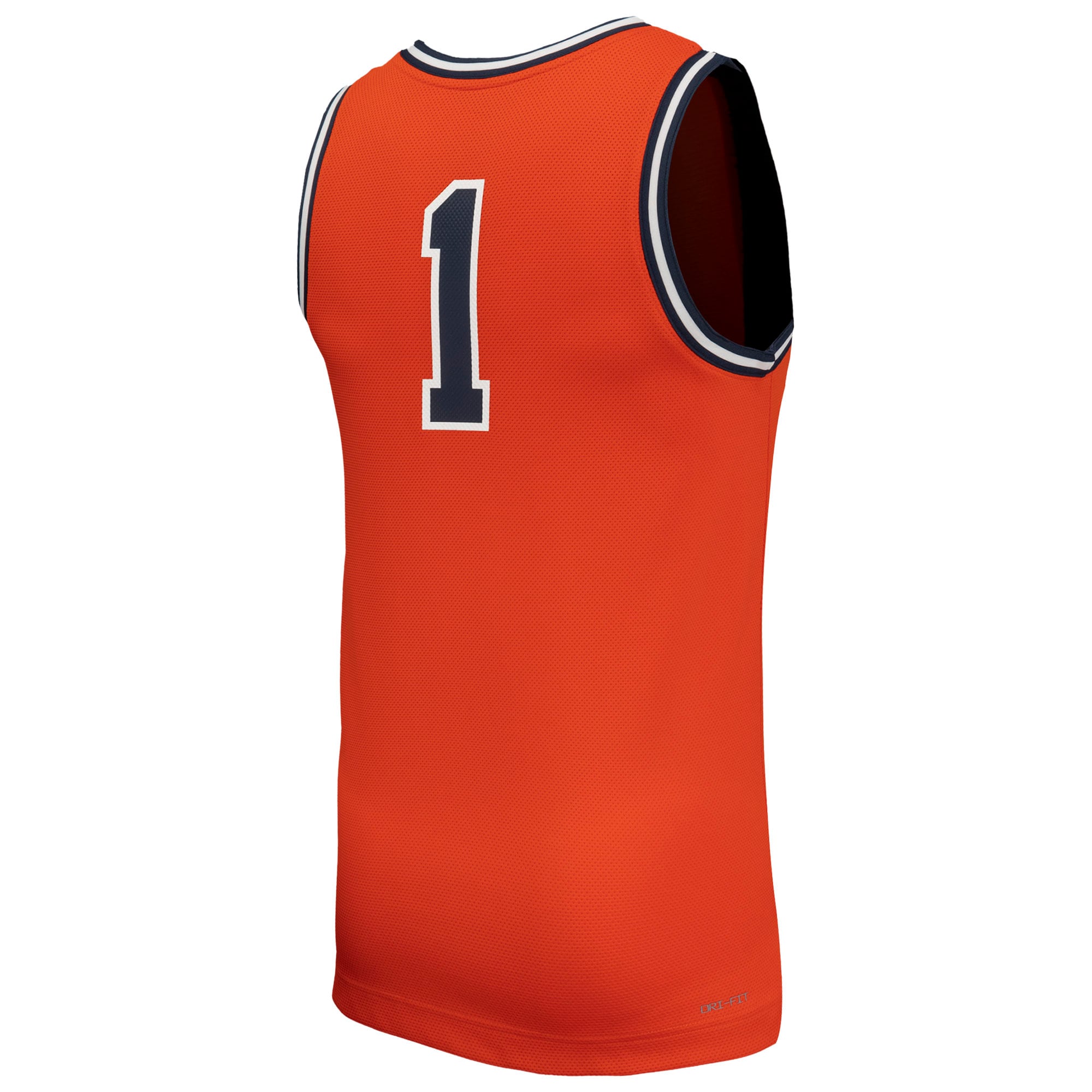 [NJP] Virginia Cavaliers Throwback Replica Basketball Jersey - Orange