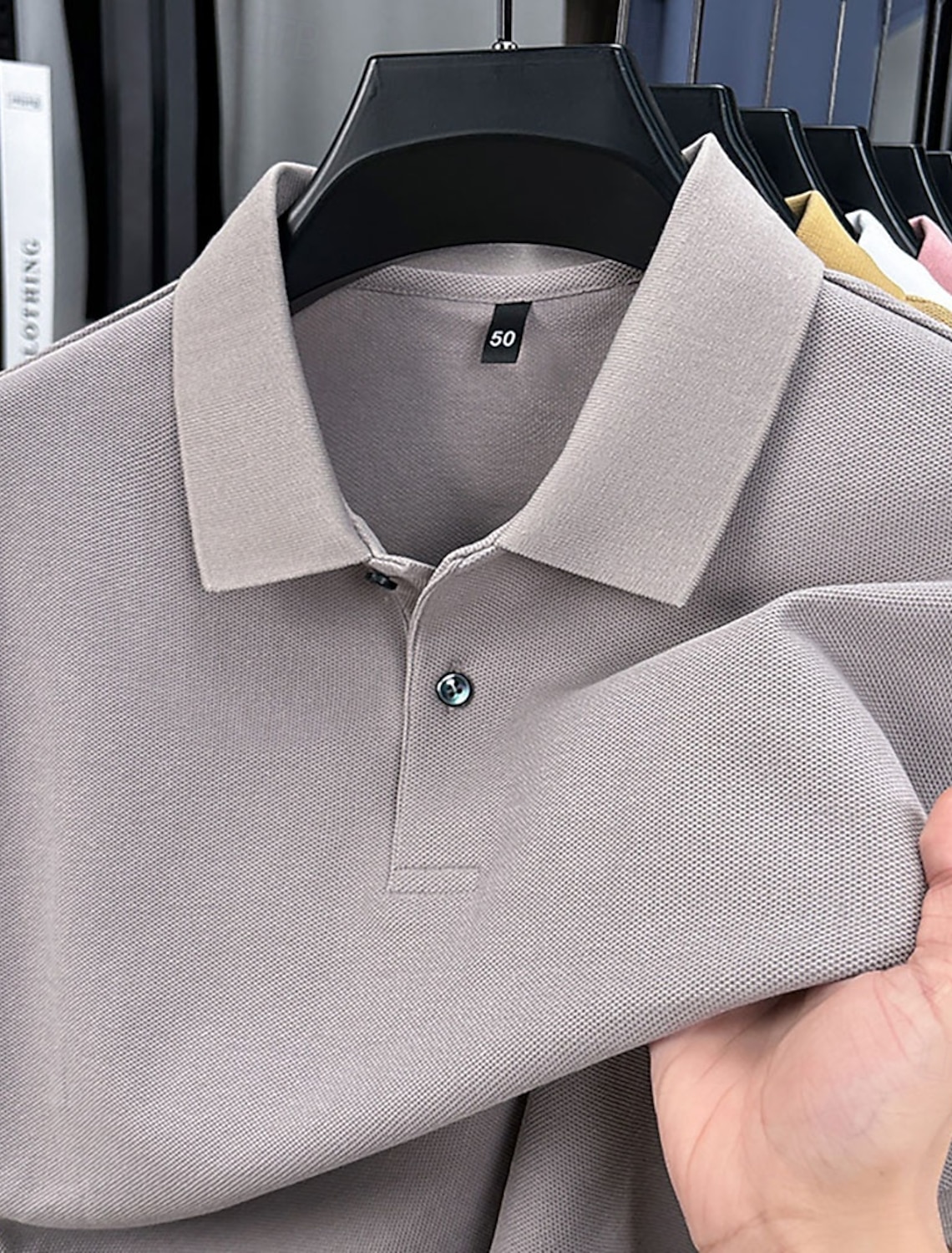 Men's Polo Shirts Casual Vacation Lapel Short Sleeve Fashion Modern