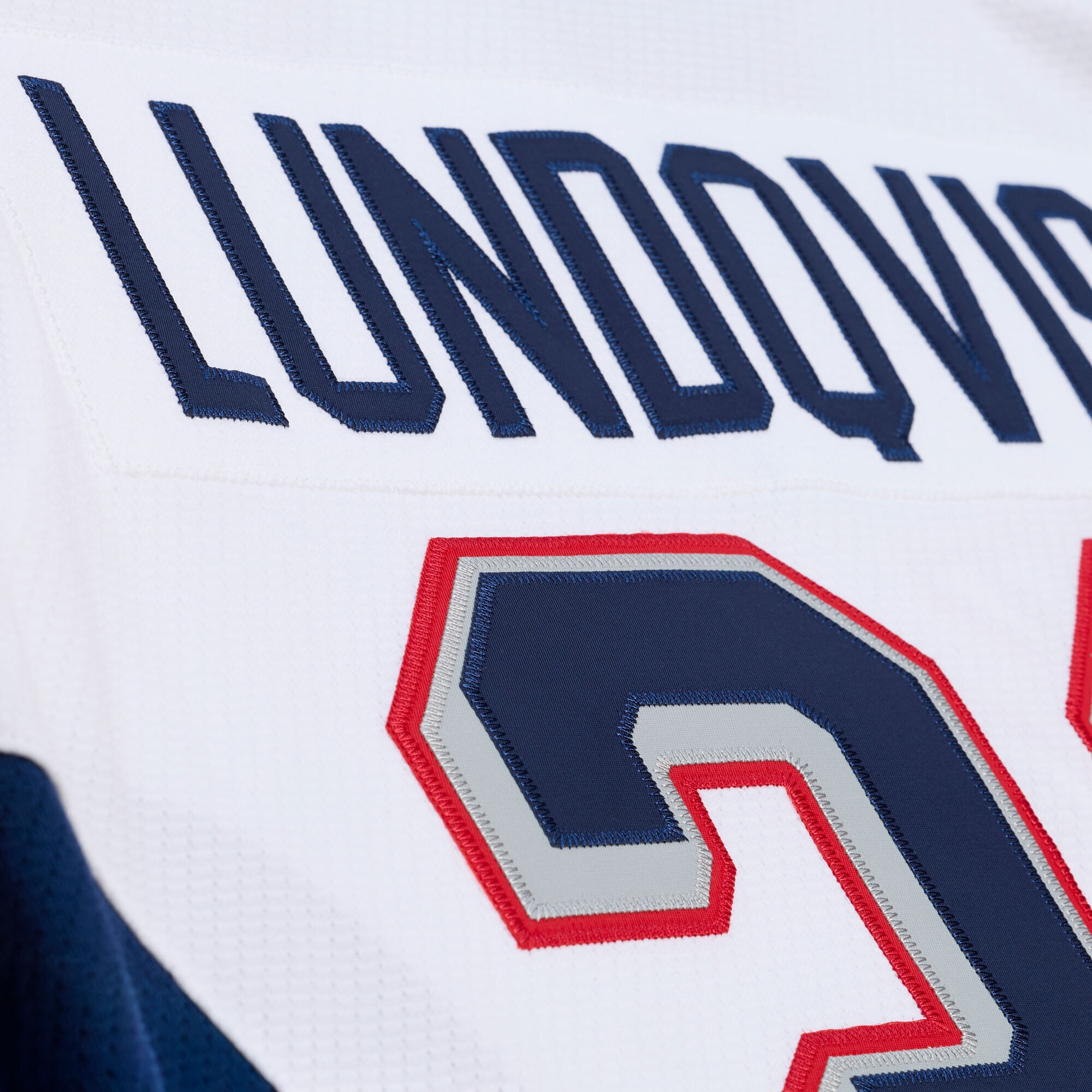 [LK] Henrik Lundqvist New York Rangers 2014 NHL Stadium Series Power Play Jersey - White