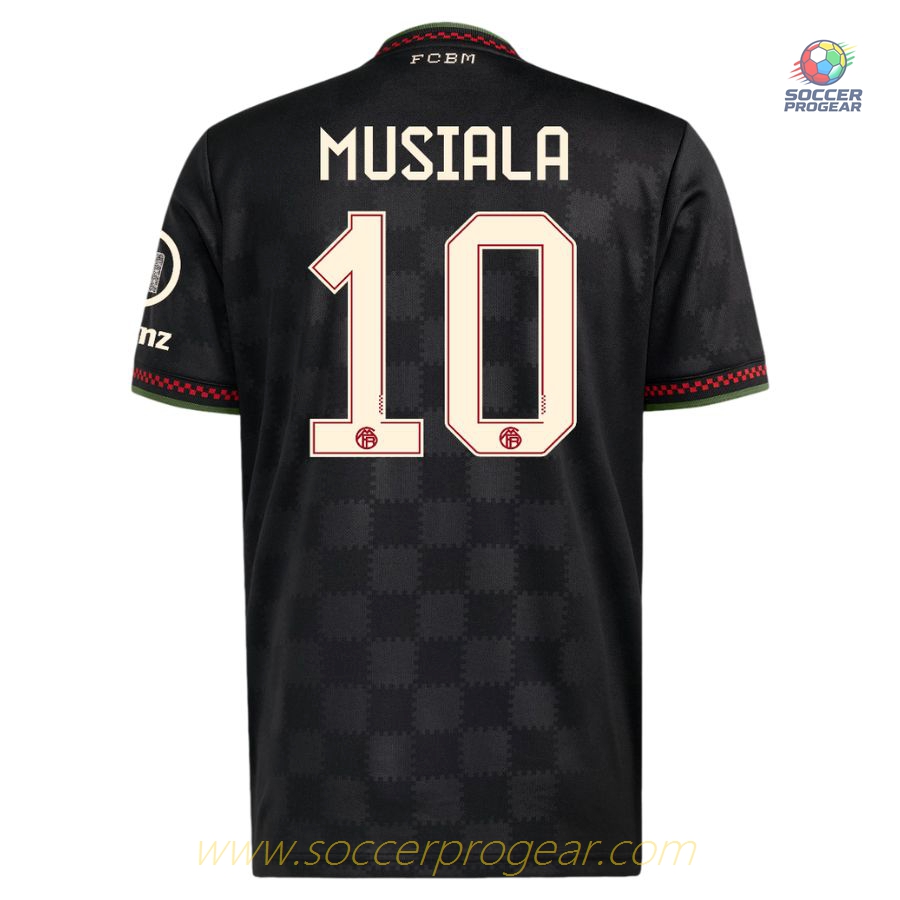Bayern Munich Third Team Football Shirt 2025/26 Collection Musiala
