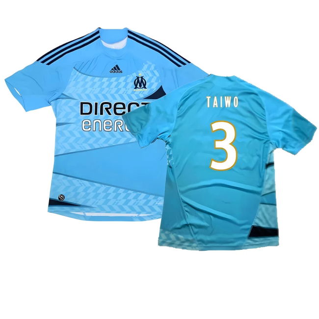 Marseille 2009-10 Away Shirt ((Excellent) M) (Taiwo 3) | High Quality