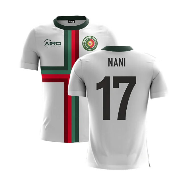 Championship 2025-2026 Portugal Airo Concept Away Shirt (Nani 17)