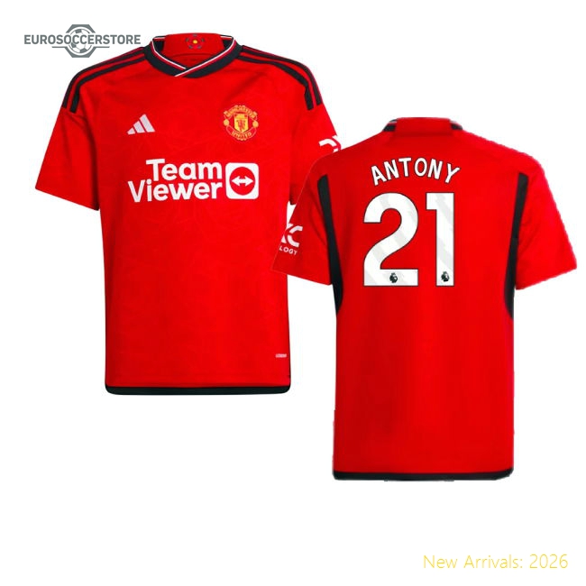Non-toxic Man Utd Kids Jersey Antony 2023-2024 Aeroready