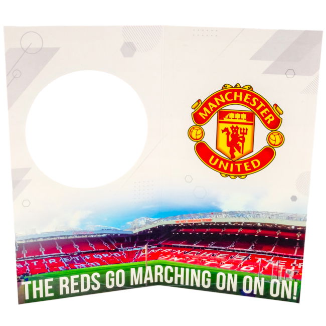 Women's Manchester United FC Glory Glory Birthday Card
