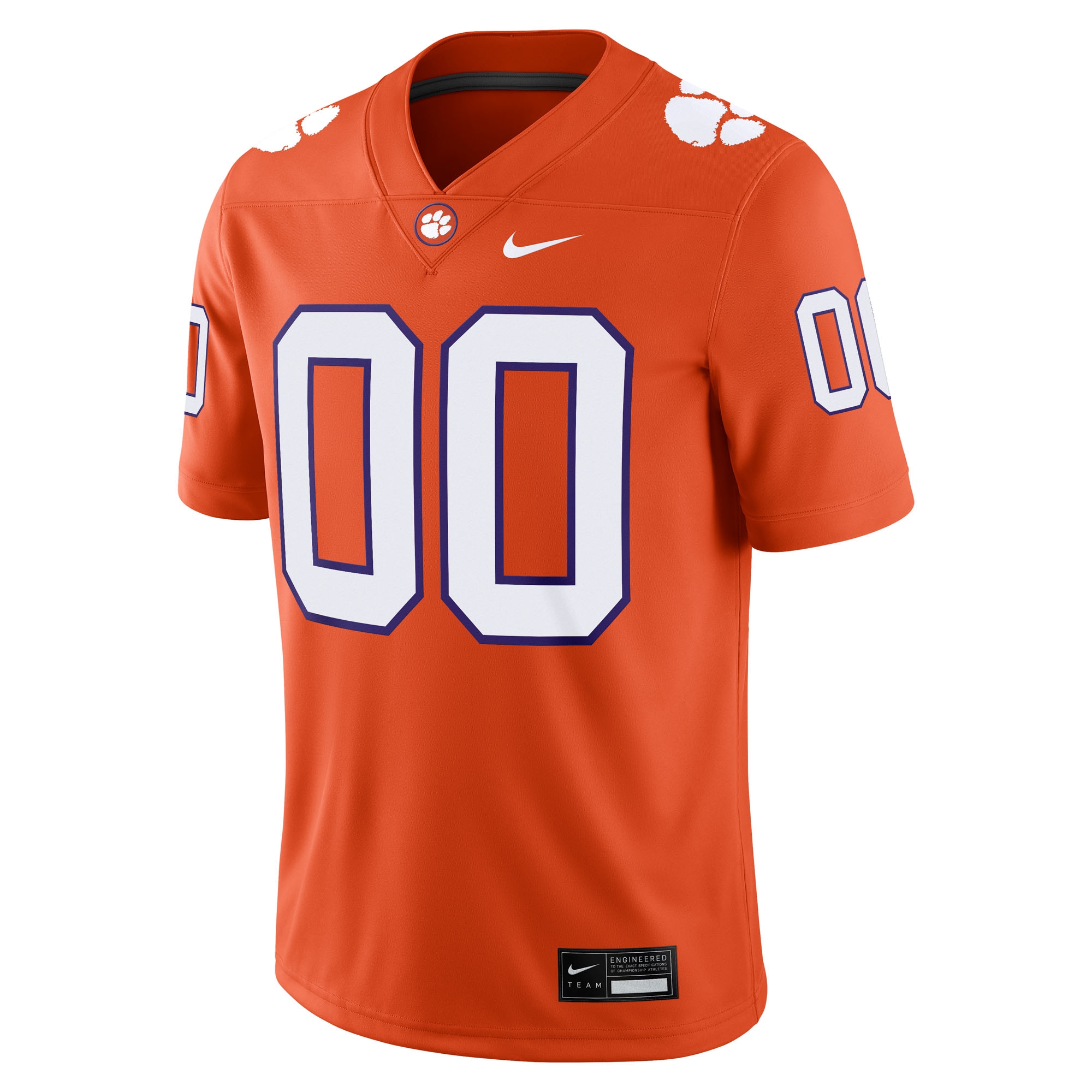 [DDG] Clemson Tigers NIL Pick-A-Player Game Jersey - Orange