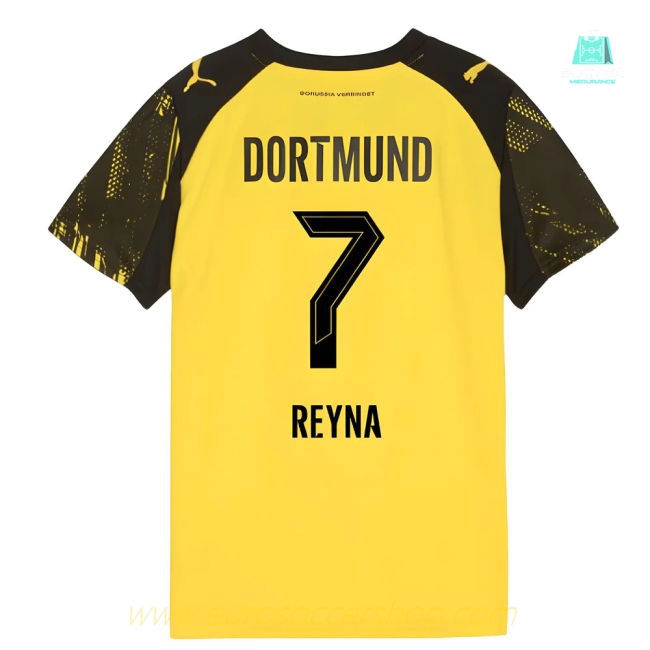 2025-2026 Borussia Dortmund Home Shirt (Kids) (Reyna 7)