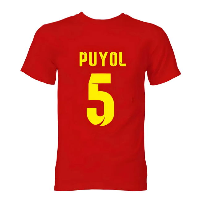 T-Shirt for Barcelona Carlos Puyol Hero fans (Men