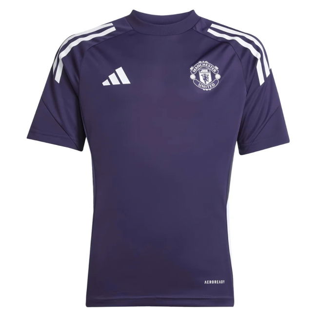 2025-2026 Man Utd Training Jersey (Aurora Plum) - Kids (Mount 7)