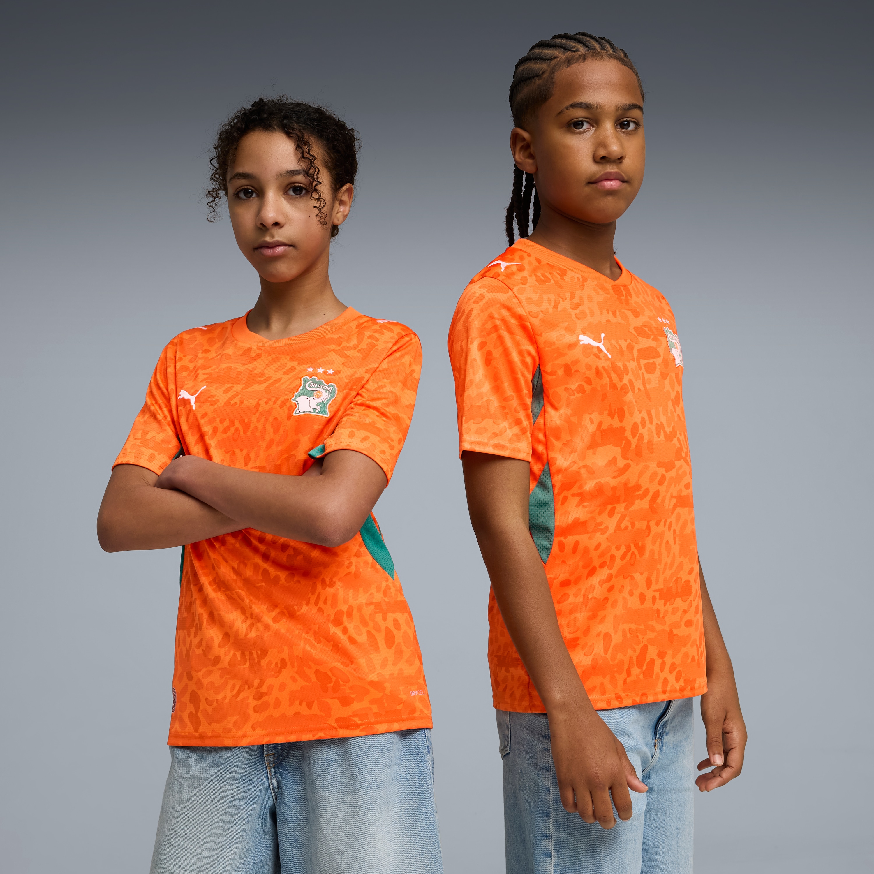 [SJH] Ivory Coast National Team Youth 2026 Home Replica Jersey - Orange