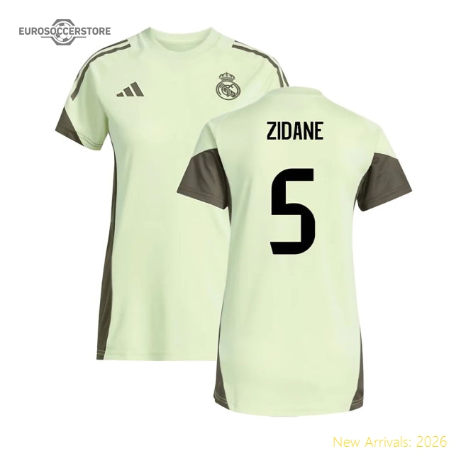 Football Team Womens Jersey Zidane 2025-2026 Performance Fabric