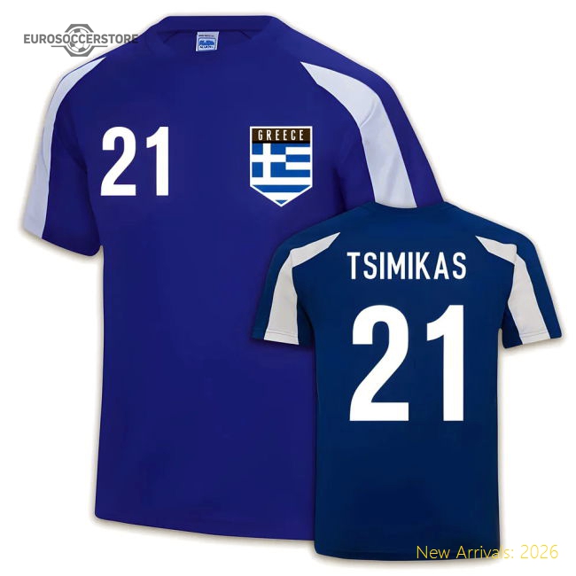 Greece Sports Training Fan Edition Jersey Supporter Exclusive