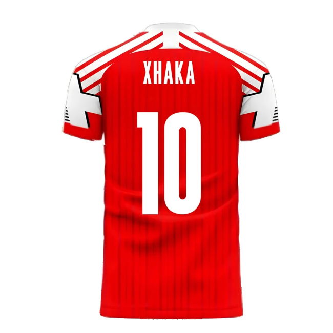 XHAKA 10 2025-2026 Switzerland NT Concept Uniform