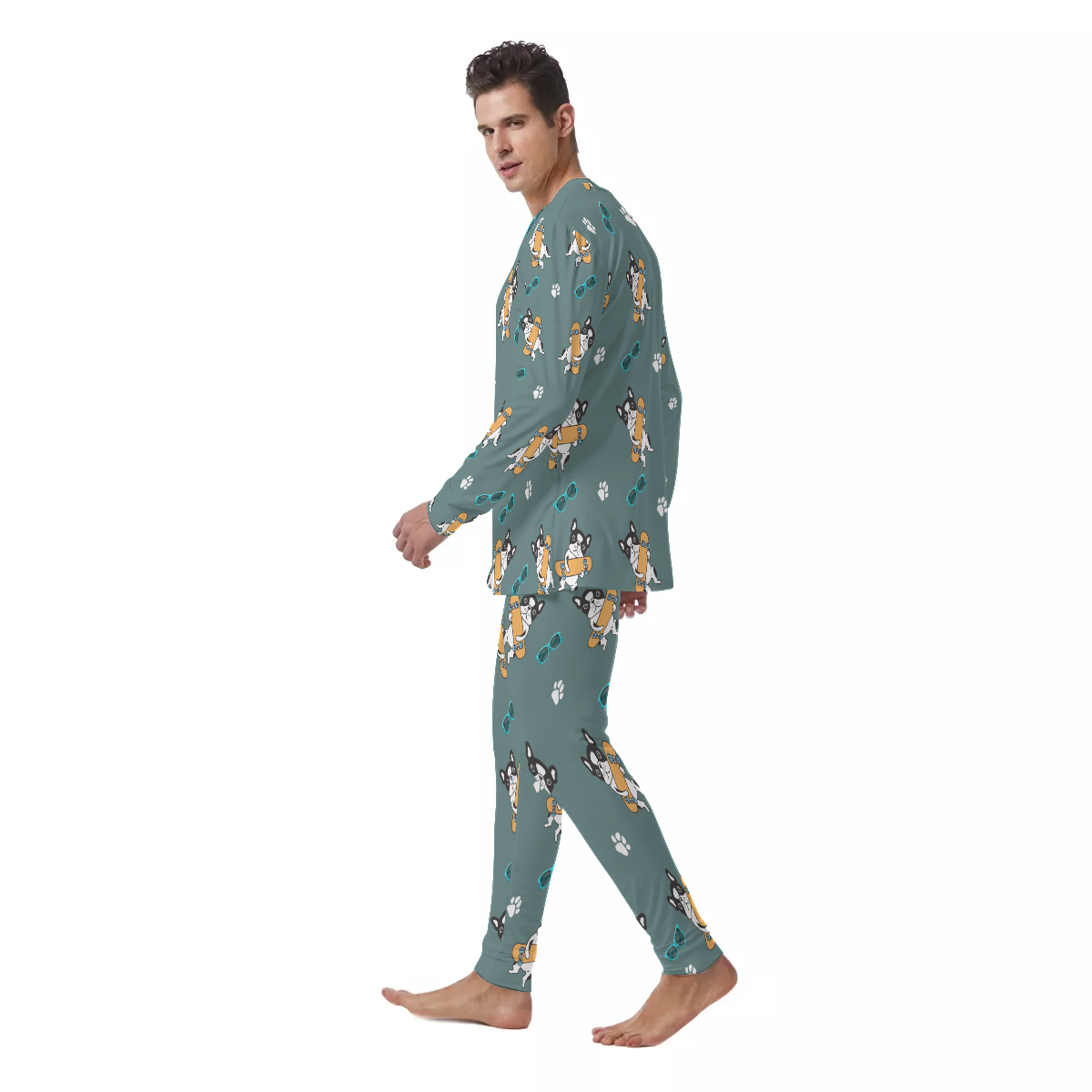 Comfortable High-Quality Walter - Men's Pajamas for Daily Life Premium
