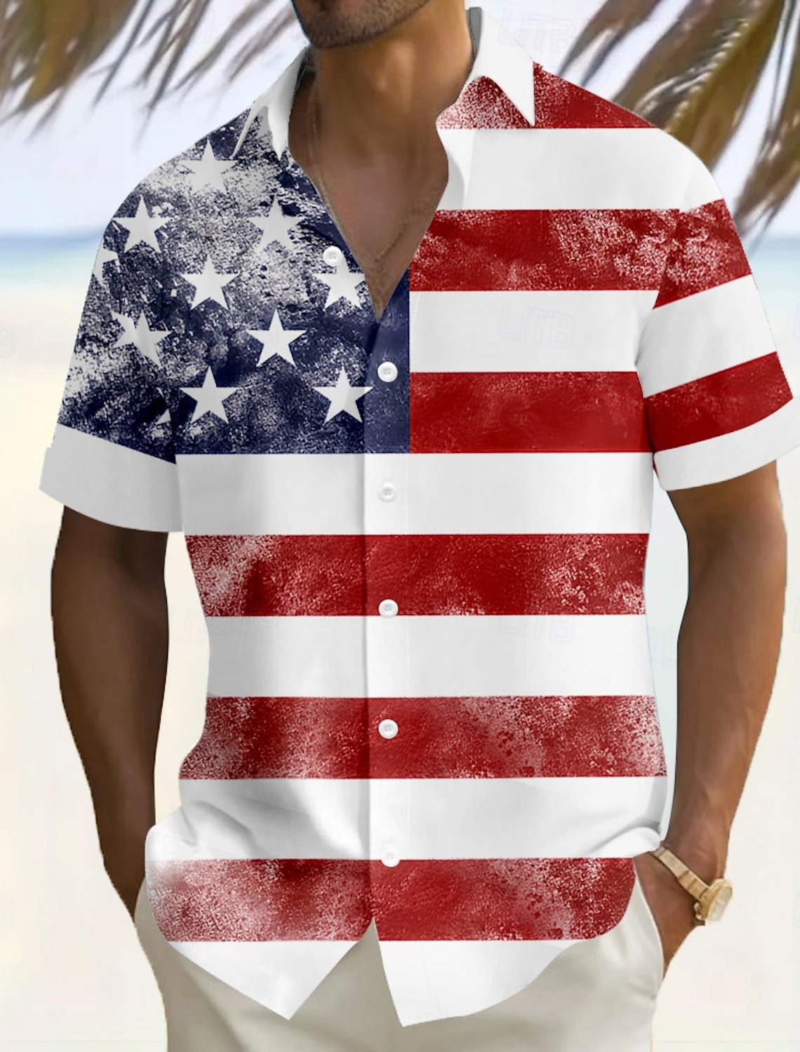 4th of July 2026 250th Memorial Day Men's Patriotic Vintage Retro Patriot US Flag Crew Neck Short Sleeve T-Shirt Casual