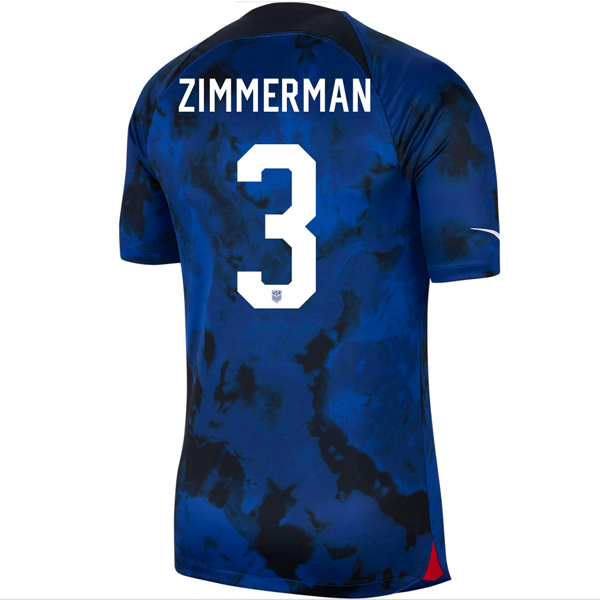 USA 2022-2023 Away Soccer Jersey –  Player Version S